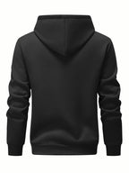 SY666 Riskrole Men's Full Zip Fleece Lined Hoodie with Zipper Pocket
