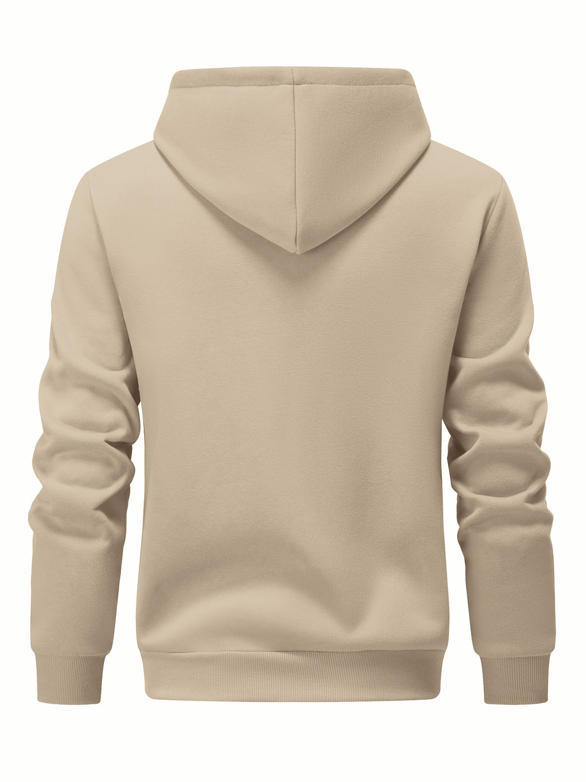 SY666 Riskrole Men's Full Zip Fleece Lined Hoodie with Zipper Pocket