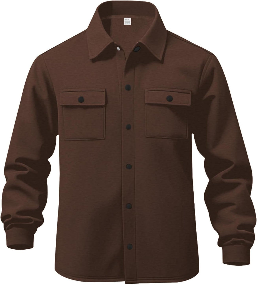 Men's Fleece Cargo Jacket & Pants Set - View 6