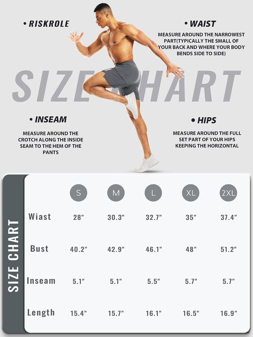 Men's 2-Pack | 5" Quick-Dry Running Shorts - Detail View