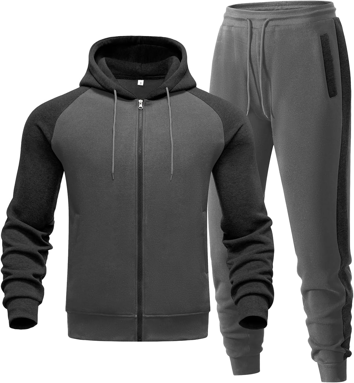 Men's 2-Piece Zip-Up Tracksuit - View 10