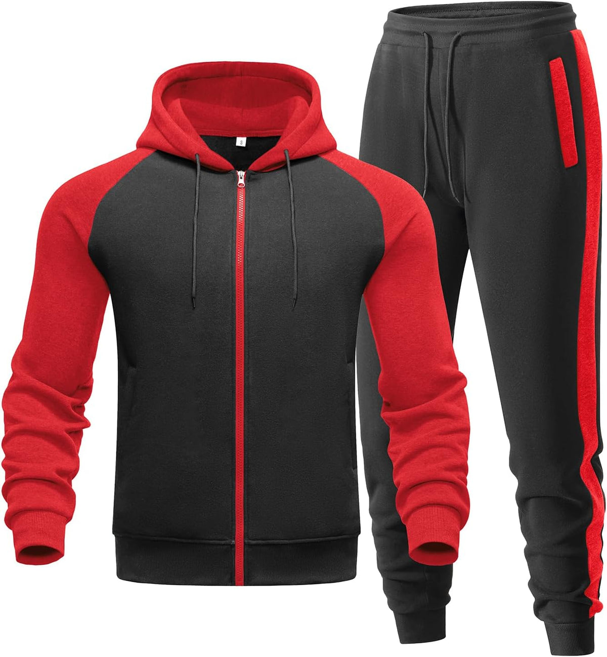 Men's 2-Piece Zip-Up Tracksuit - View 7