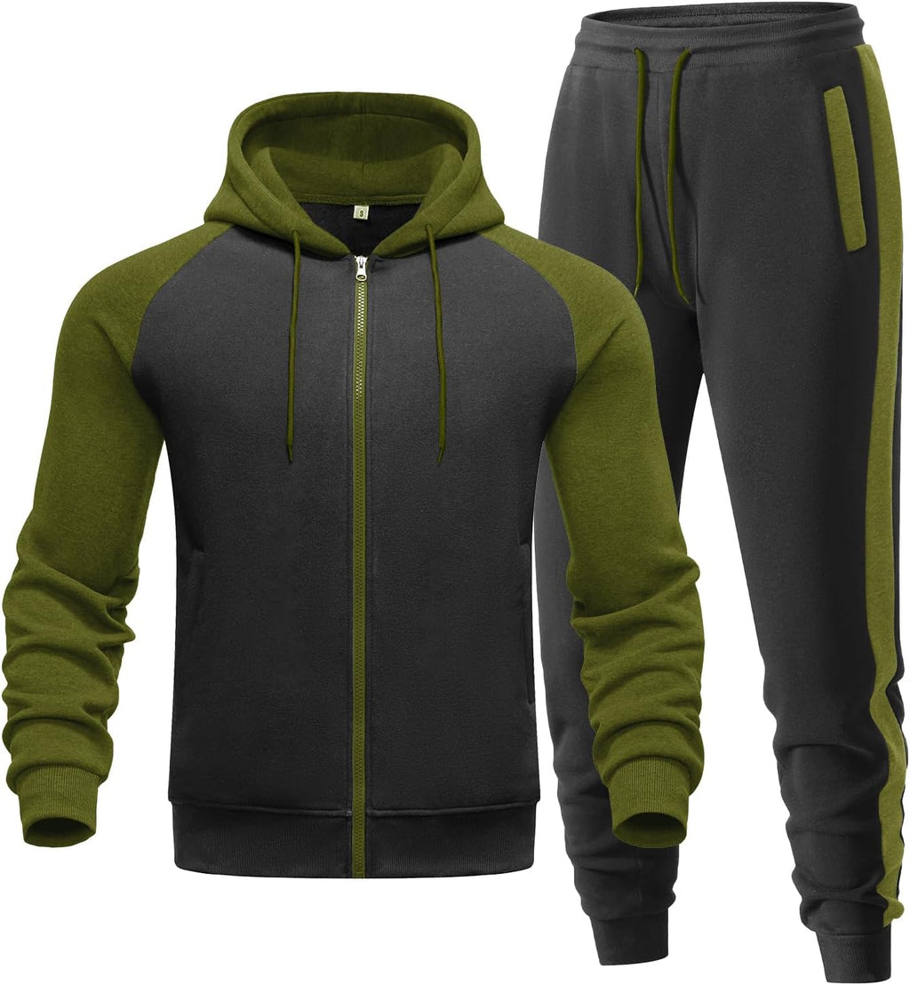 Men's 2-Piece Zip-Up Tracksuit - Detail View