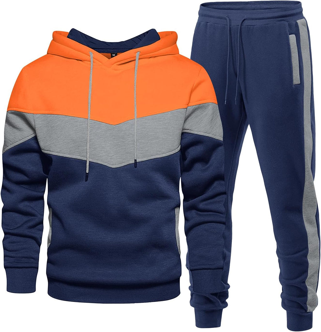 Men's 2-Piece Fleece Hoodie & Jogger Set - View 10