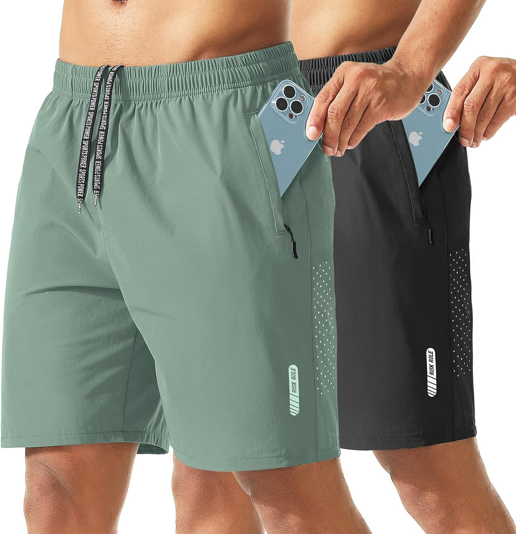 Men's 2-Pack | 7" Quick-Dry Training Shorts - View 8