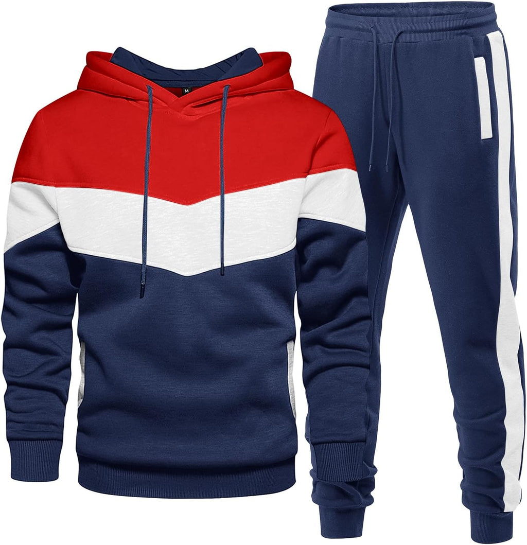 Men's 2-Piece Fleece Hoodie & Jogger Set - View 12