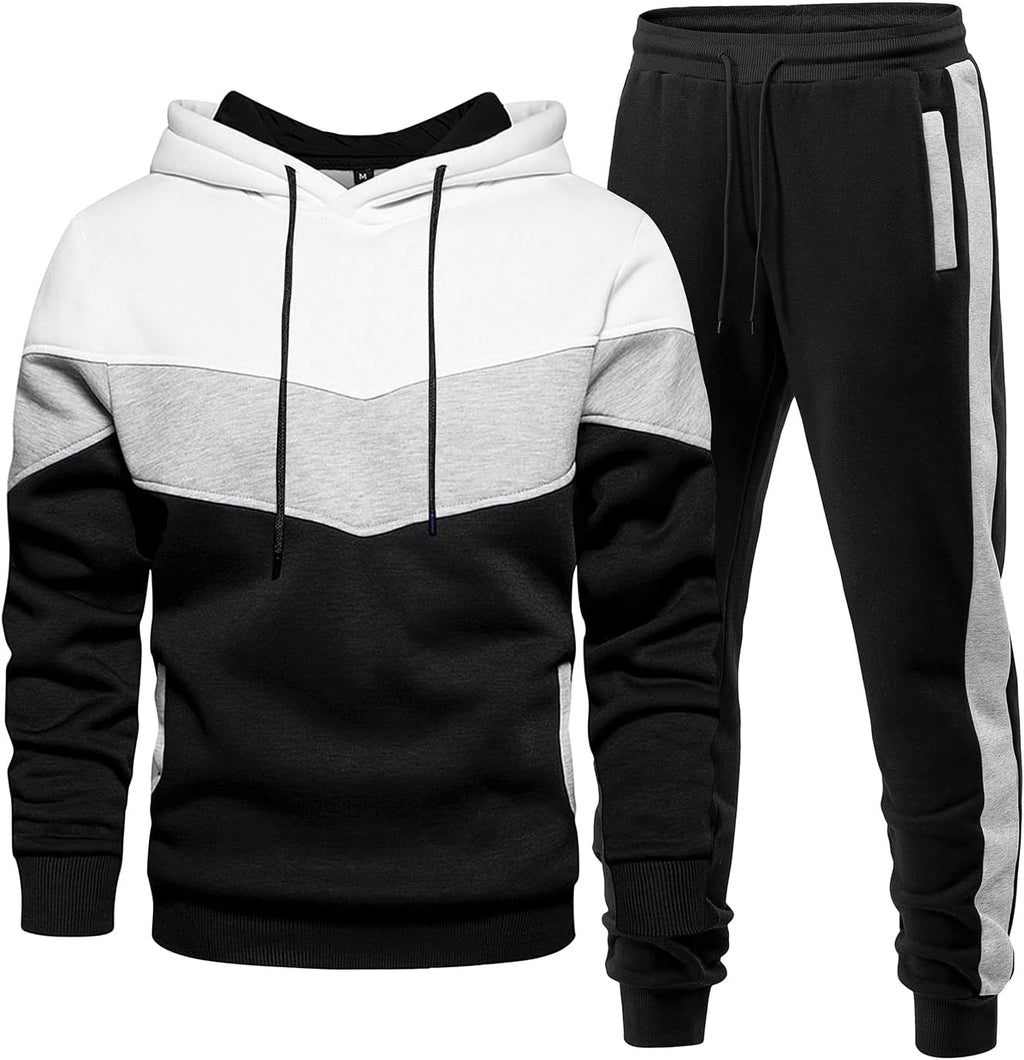 Men's 2-Piece Fleece Hoodie & Jogger Set - View 7