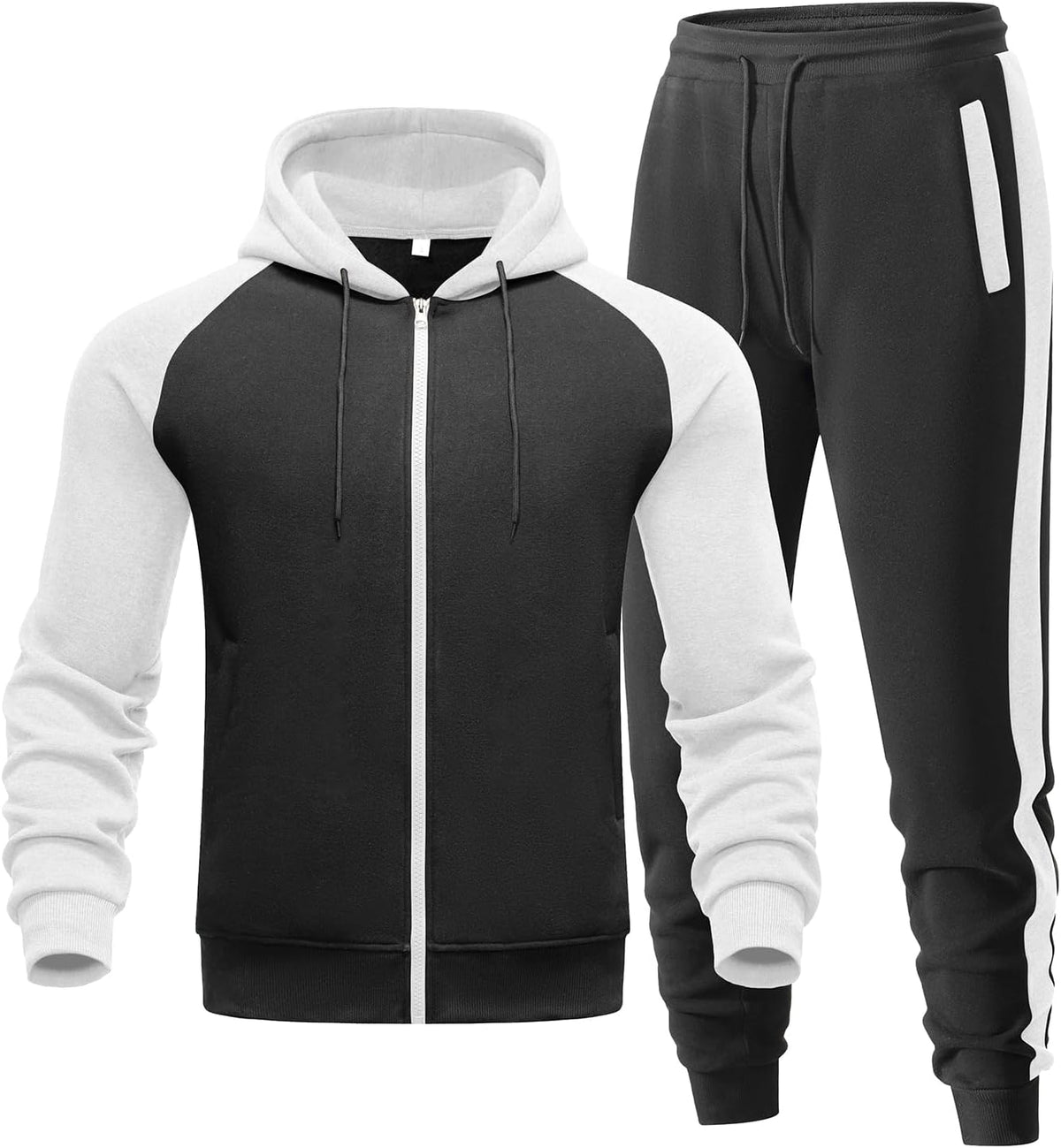 Men's 2-Piece Zip-Up Tracksuit - Detail View