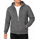 Men's Zip-Up Fleece Hoodie - View 11